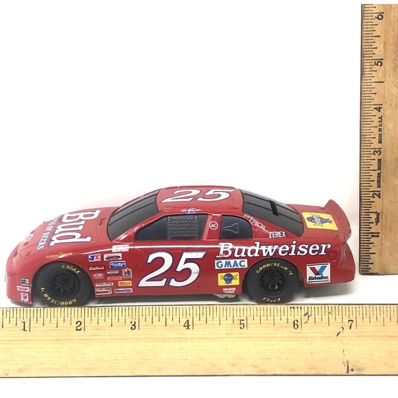 Racing Champions 1/24th scale Nascar #25 Ken Schrader Bud Die Cast Car / Bank - Picture 8 of 11